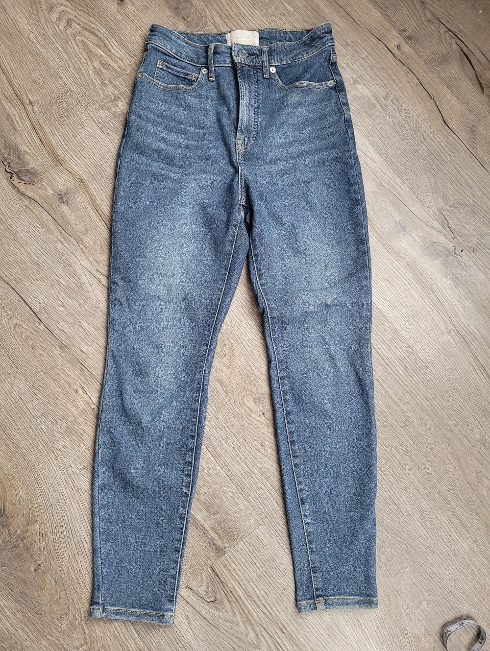Everlane The Curvy Way High Skinny Jean Organic Cotton 27 Crop